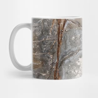 Red & Grey Volcanic Seaside Surface Mug